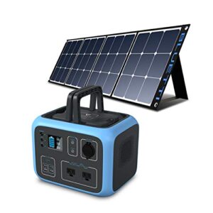 BLUETTI AC50S 500Wh Portable Power Station with Solar Panel Included