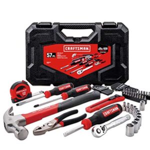 CRAFTSMAN Home Tool Kit / Mechanics Tools Kit, 57-Piece (CMMT99446)