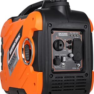 Genkins 2300 Watt Portable Inverter Generator Ultra Quiet Gas Powered RV Ready CARB EPA Complied Ship to 50 States & Puerto Rico